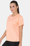 Zelocity Quick Dry Relaxed Top - Peach Fuzz — thumbnail 2